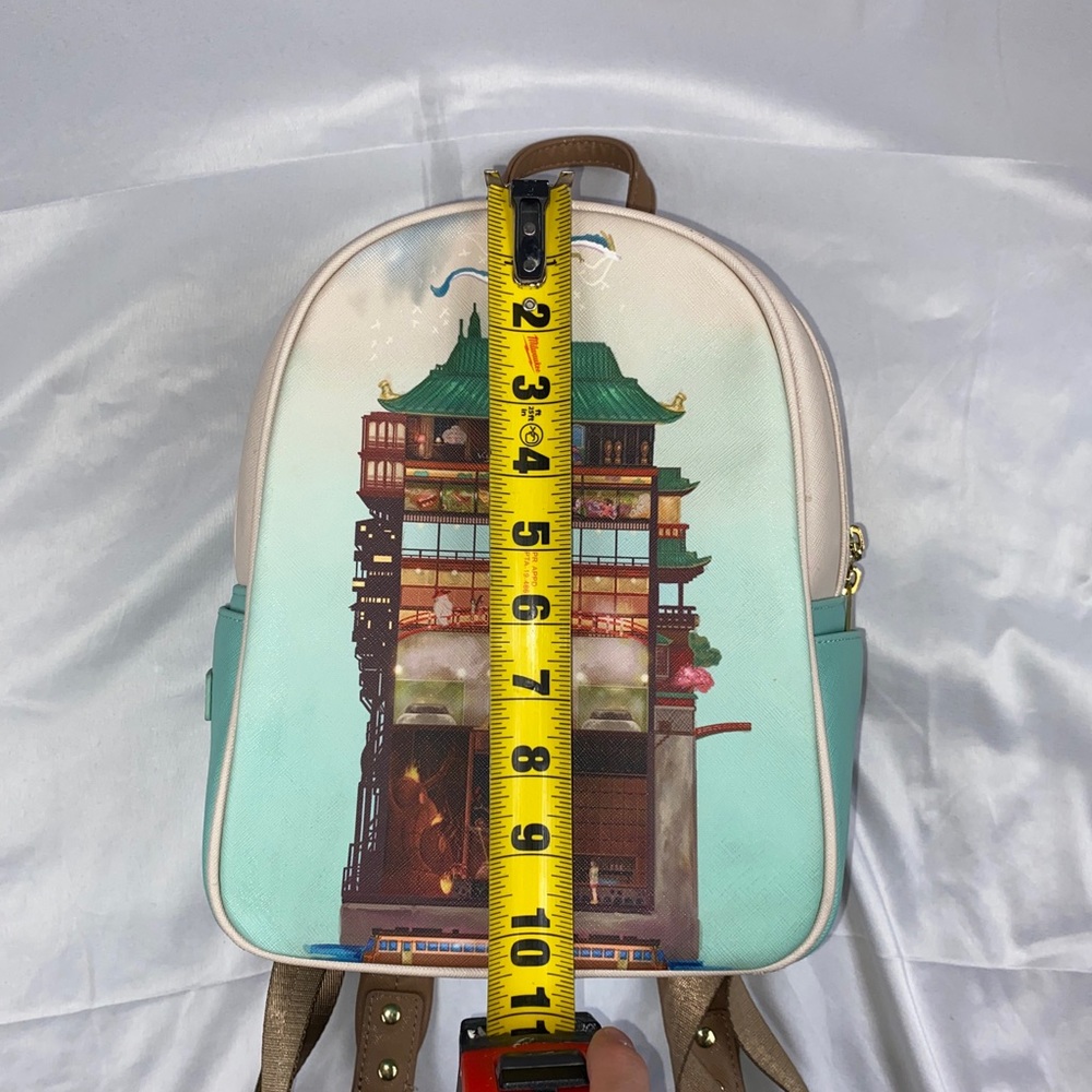 Loungefly Studio Ghibli Spirited Away Bathhouse Mini Backpack Haku Chihiro - Picture 3 of 16